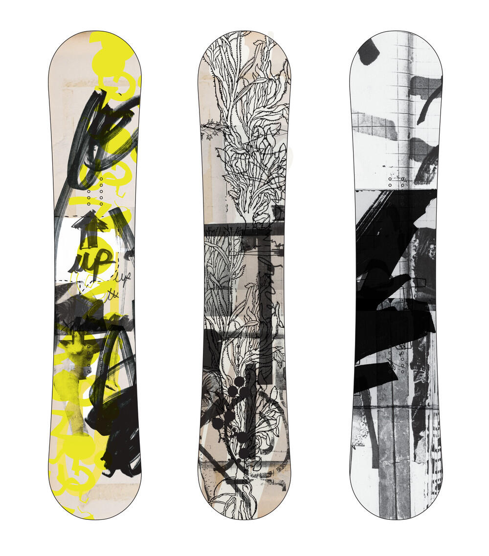 NV Snowboards: Asylum Concepts (illustration, design)
